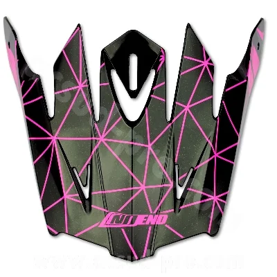 Visière Casque Cross NoEnd Glossy Pink SC15 Vedd meg most