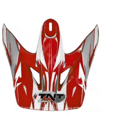 Visière TNT Blanche/Rouge pour Casque Viper 3 SC05 Vedd meg most