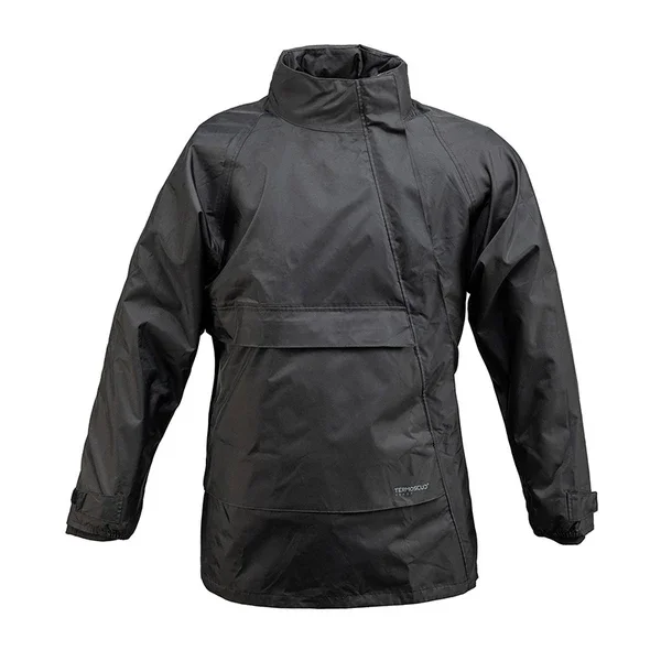 Veste de pluie Tucano Urbano noire 3XL-4XL avec système Termoscud Ready (EPI CE 1ère catégorie selon la norme 343-2019) Végkiárusítás