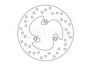 Vedd meg online Disque de Frein Wave Kawasaki/Suzuki DIS1287W Ø170mm Kit Brake