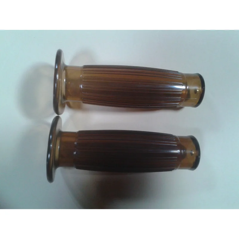 Végkiárusítás Poignées Beston / Gran Turismo en Marron Gel, Guidon 22mm