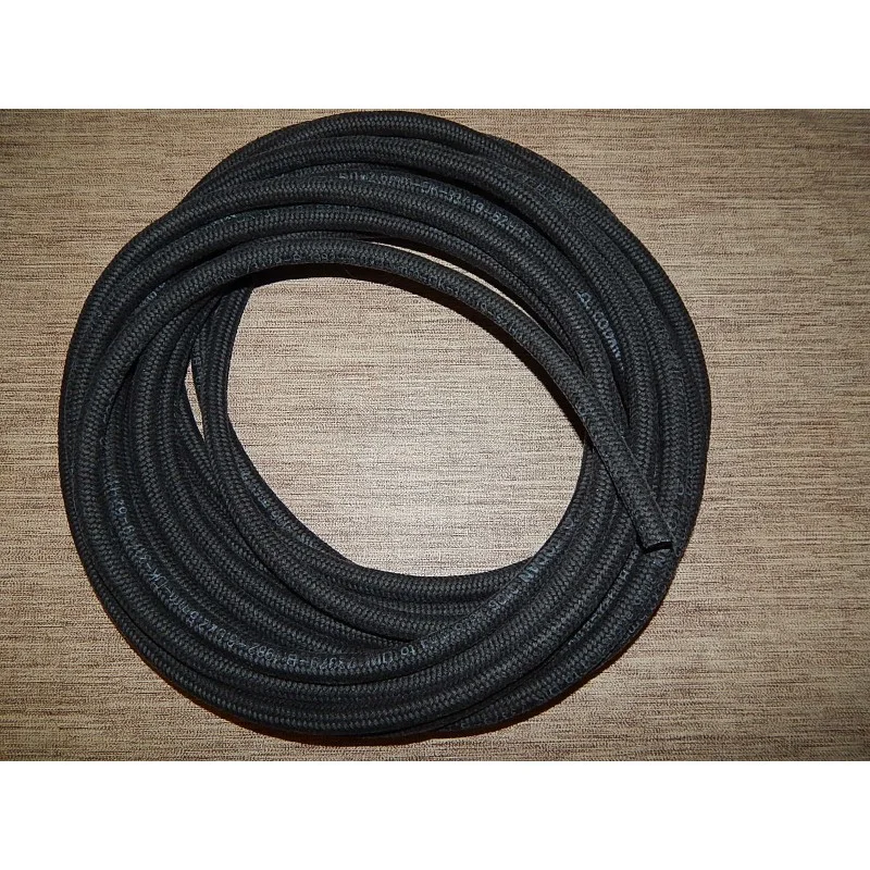 Akció Durite d‘Essence Tressée Renforcée Noire, 1/4 de Pouce