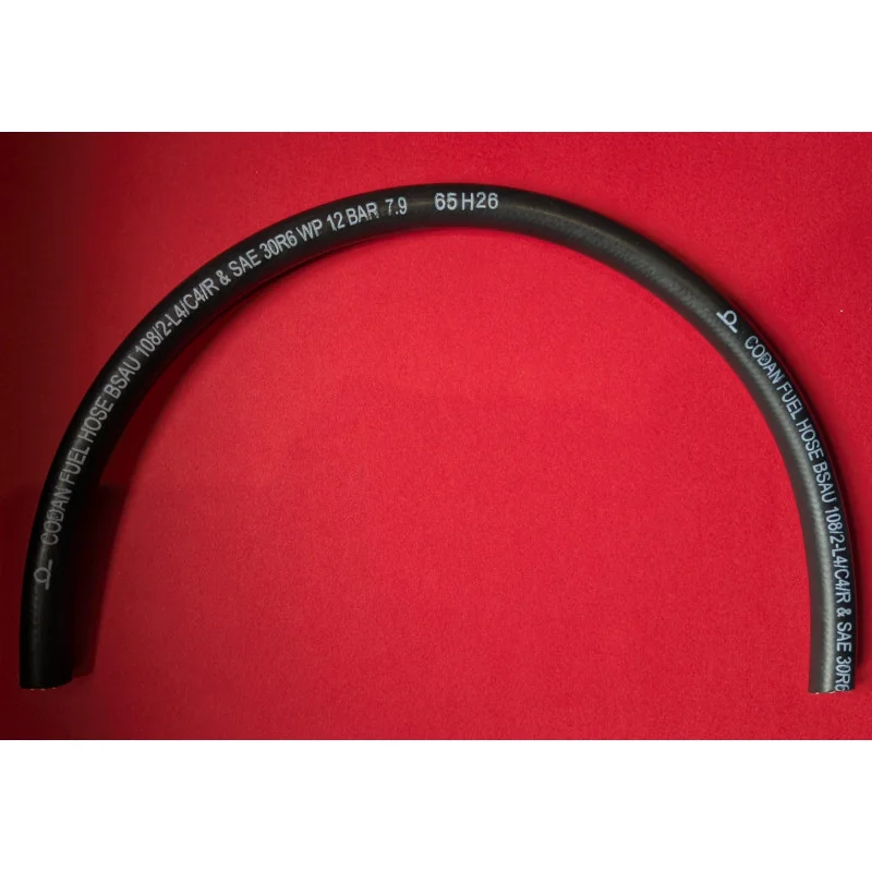 Durite d‘Huile Renforcée Noire, 5/16 de Pouce, Haute Qualité, 46cm Ne maradj le