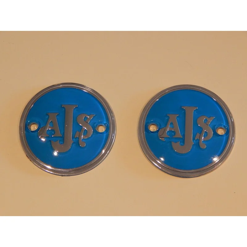 Ajánlat Sigles de Réservoir d‘Essence AJS Couleurs Argent et Bleu