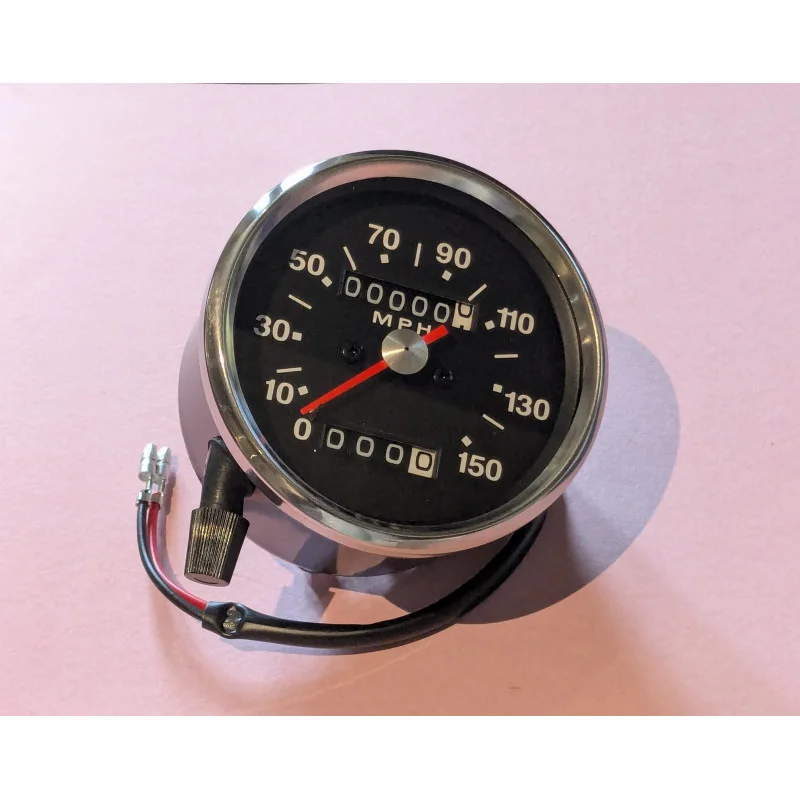 Csak ma Compteur Fond Noir, Triumph, BSA, Norton 1970-78 en MILES