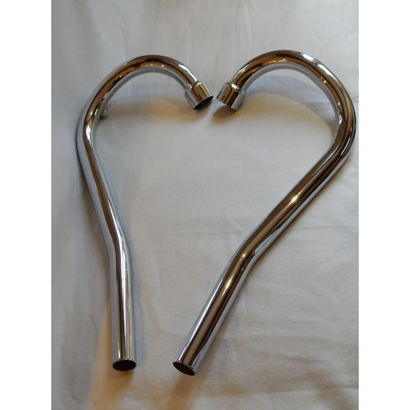 Expressz szállítás Tubes d‘Échappement Relevés pour TRIUMPH T120C et TR6SC 1963-66