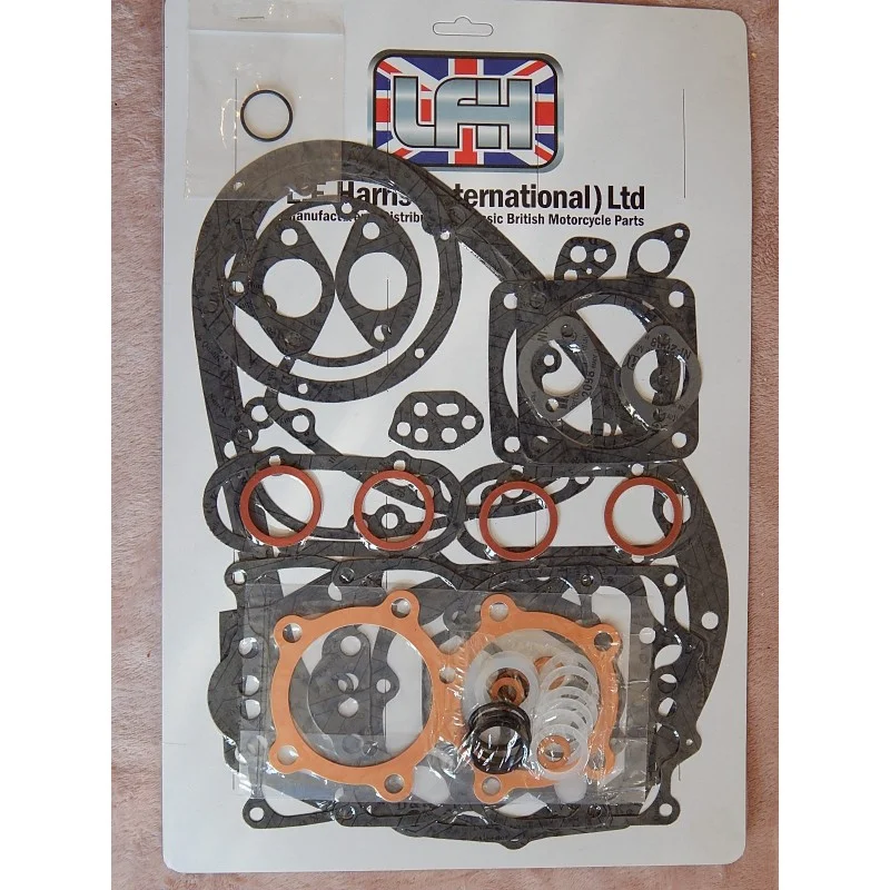 Korlátozott ajánlat Pochette de Joints Fabriqué Par L.F Harris Pour Triumph 650cc Unit Tous Modèles