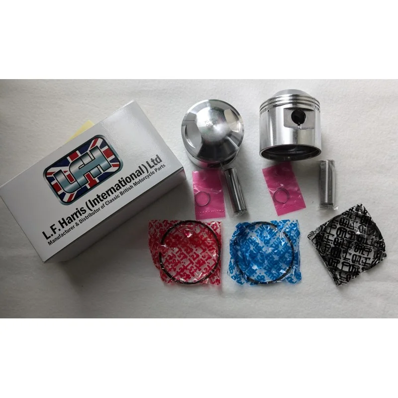 Jeu de Pistons Complet avec Segments et Axes - Triumph T120 71mm + 0.060 Kedvezményes ár