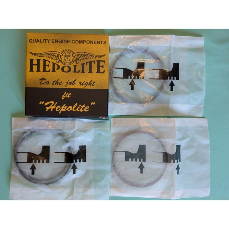Jeu de Segments Hepolite BSA A10 70mm + 0.060 Újdonság