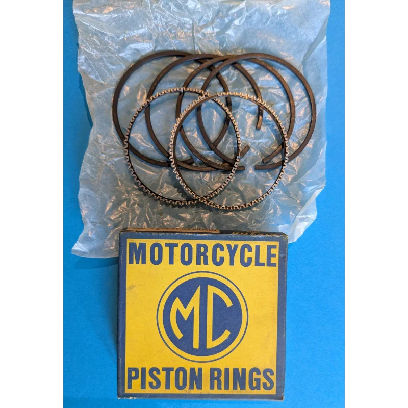 Jeu de Segments Norton Atlas 73mm +0.030 Neuf d‘Époque Alacsony ár