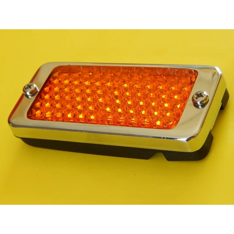 Biztonságos vásárlás Catadioptre Ambre Rectangulaire, Replique Lucas RER22, Triumph et BSA