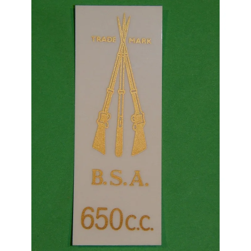 Autocollant B.S.A 650cc Piled Arms Népszerű