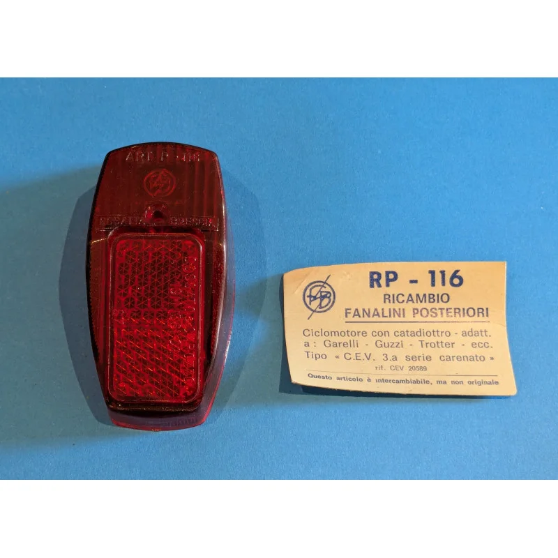 Cabochon de Feu Arrière CEV Pour Garelli, Guzzi, Trotter Vedd meg most