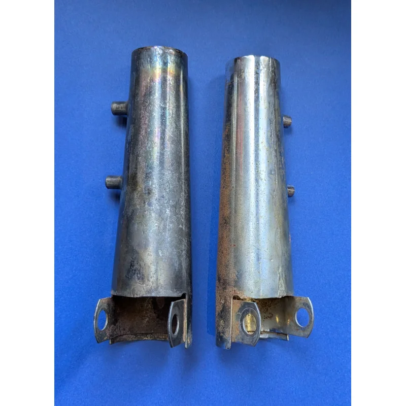 Bestseller Une Paire de Patte de Phare Chromées d‘Occasion Triumph T140