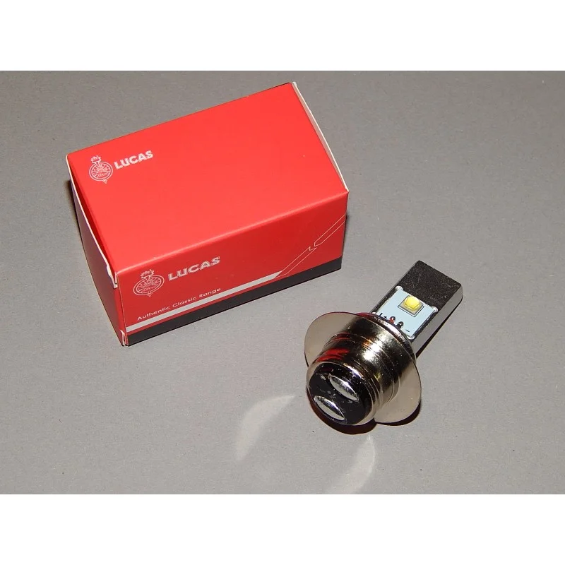 Legkelendőbb Ampoule LED 6V, 12V et 24V type British Pre Focus, Authentique Lucas