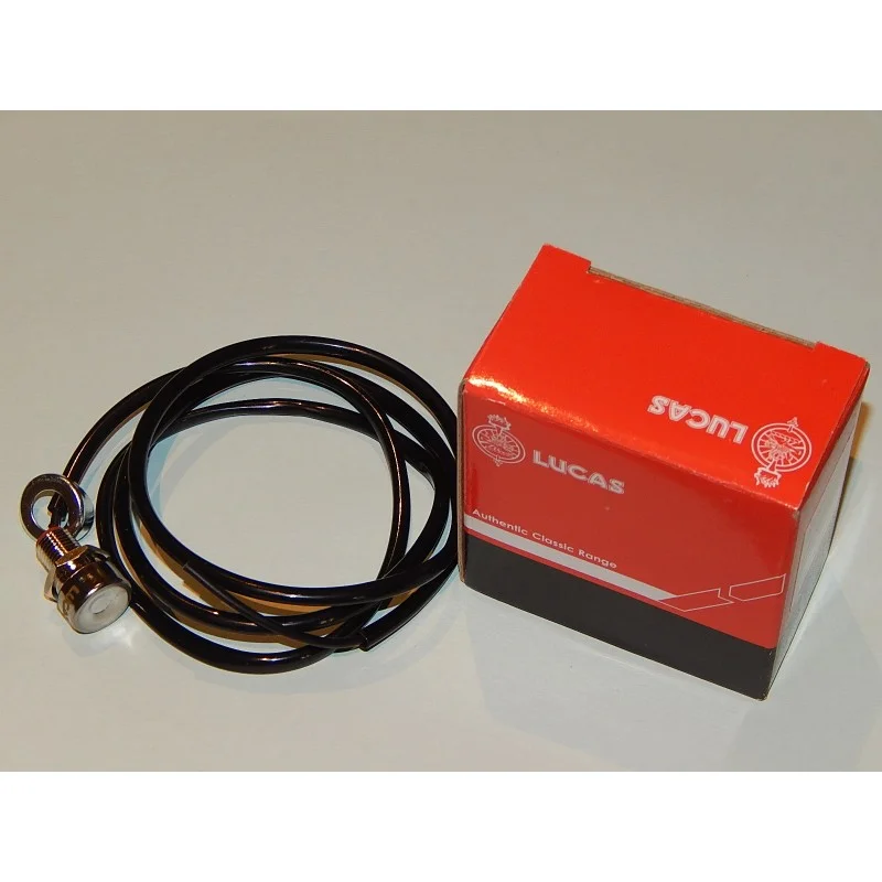 Interrupteur de Klaxon Chromé Authentique Lucas HP26 Outlet