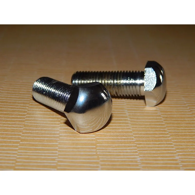 Boulons Chromés Montage Phare Triumph Bonneville L.F Harris 1985 (Paire) Vedd meg online