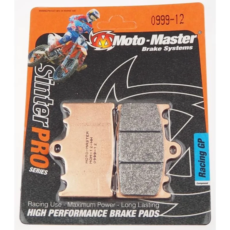 Korlátozott ajánlat [ Moto-Master ] Plaquettes de Frein Racing GP Fritté, avant, Beta, KTM, Sherco, Honda, GasGas, Husqvarna, Kawasaki, Suzuki, Ducati, Stark