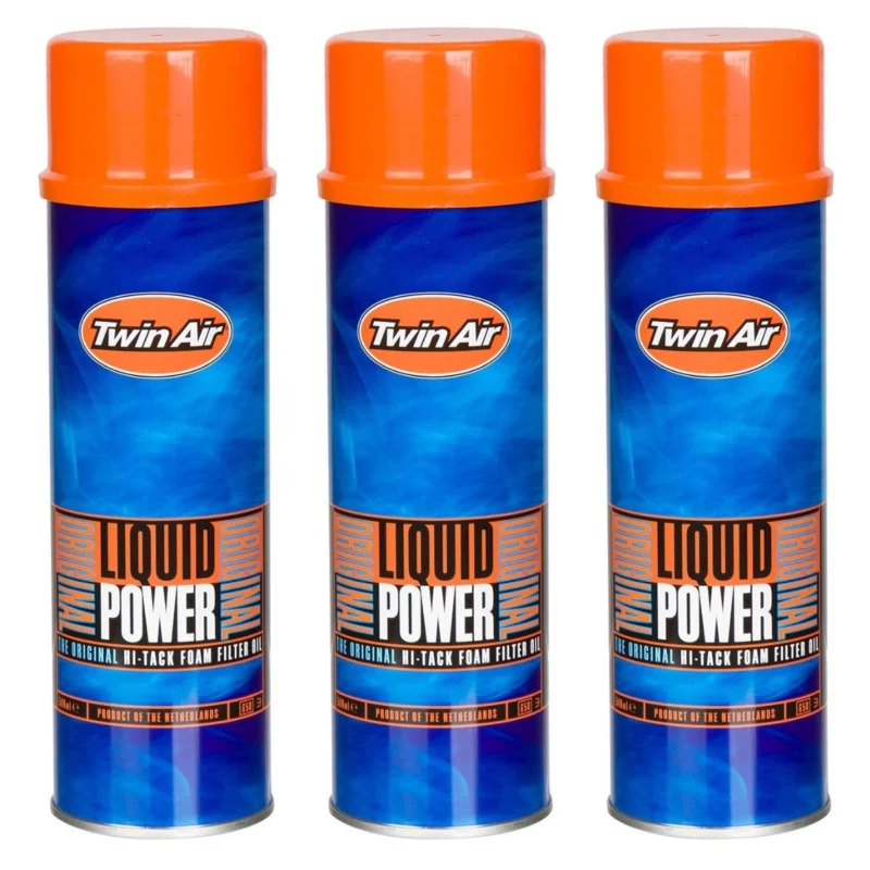 [ Twin Air ] Spray Huile Filtre à Air Liquid Power Set de 3, 500 ml chacun Akciós ár