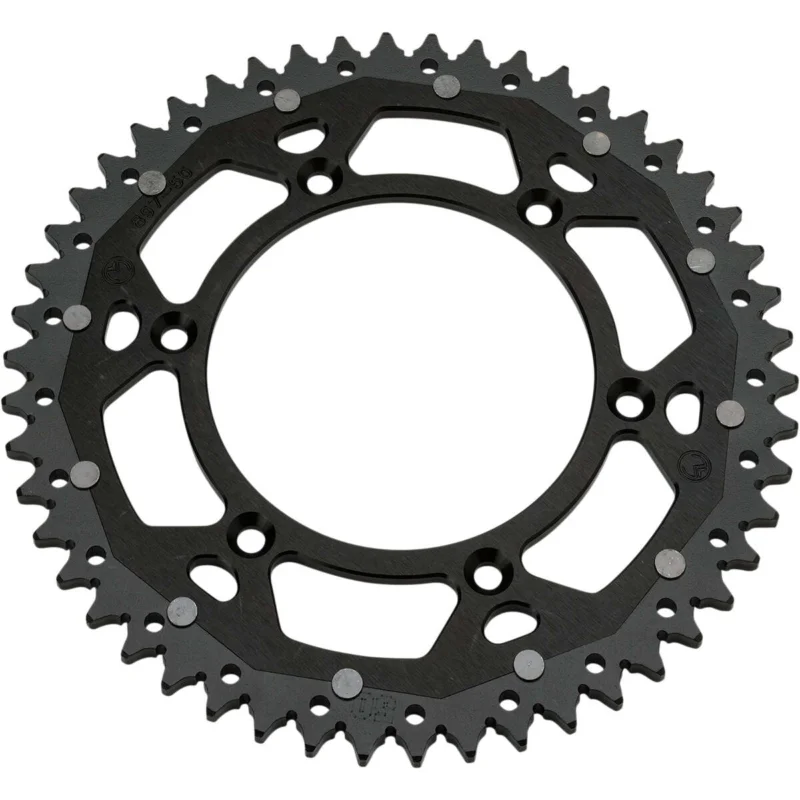 [ Moose Racing ] Couronne KTM SX/SX-F, EXC/EXC-F, Husaberg, Husqvarna, Gas Gas, 520 Pas, 48-52 Dents, Noir Biztonságos vásárlás