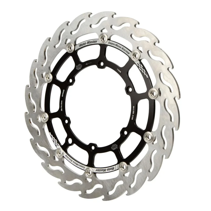 Gyors kiszállítás [ Moto-Master ] Disque de Frein Flame Supermoto Racing Triumph/Stark/KTM/Husqvarna/GasGas, 320 mm, Avant