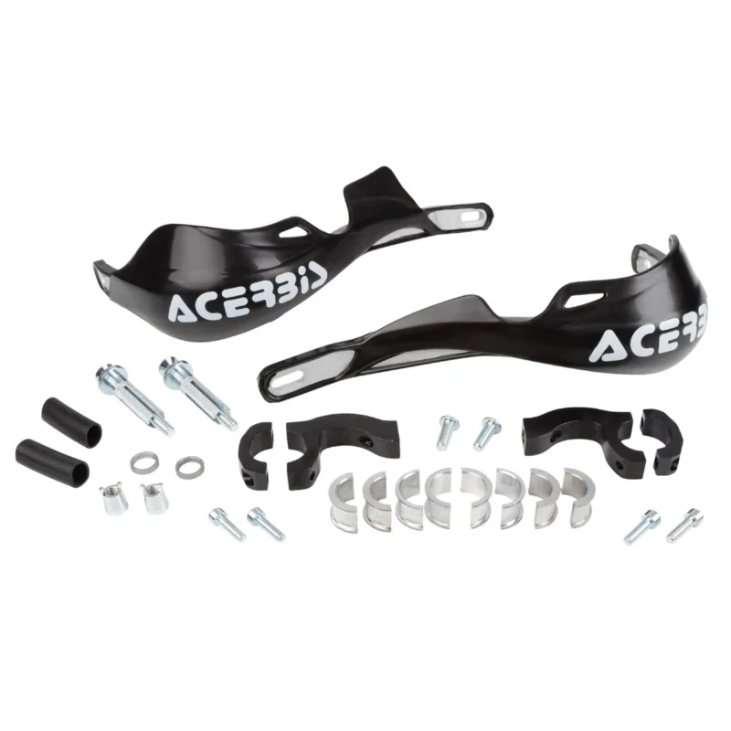 Végkiárusítás [ Acerbis ] Protège Mains Rally Pro Noir, Kit de Montage inclus