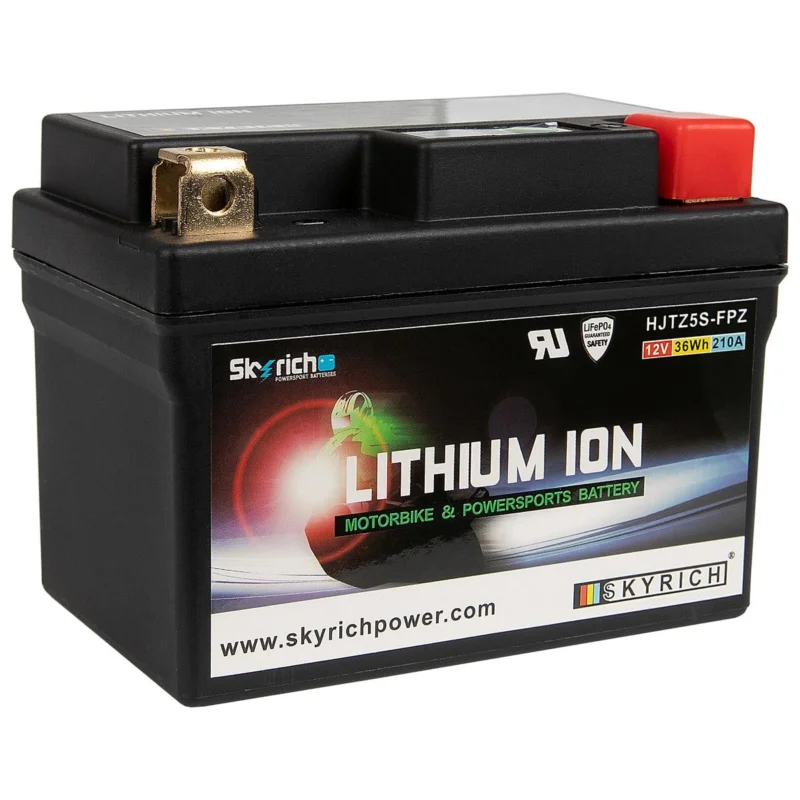 Biztonságos fizetés [ Skyrich ] Batterie Lithium, HJTZ5S-FPZ, 12,8 Volt, 3 Ah, 113x70x85 mm