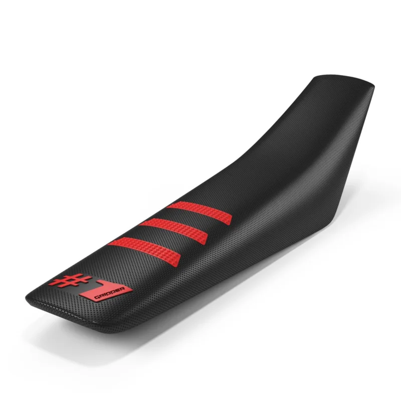 Vedd meg online [ Onegripper ] Housse de Selle Light Rib Noir/Rouge