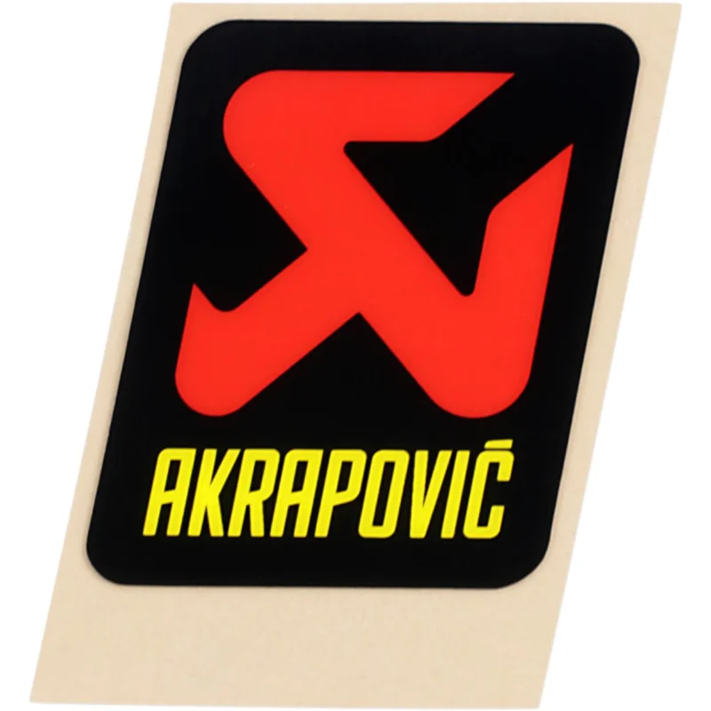 Akció [ Akrapovic ] Sticker Silencieux 60 x 57 mm