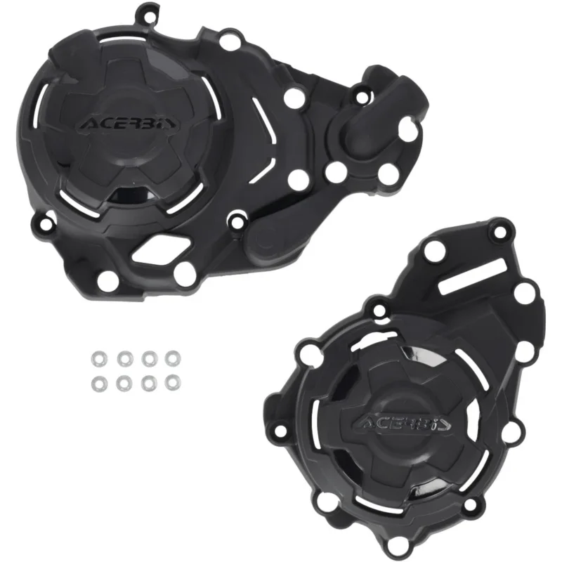 Kedvezmény [ Acerbis ] Protèges Carter Allumage/Embrayage X-Power CFMoto 450MT 24-, Noir