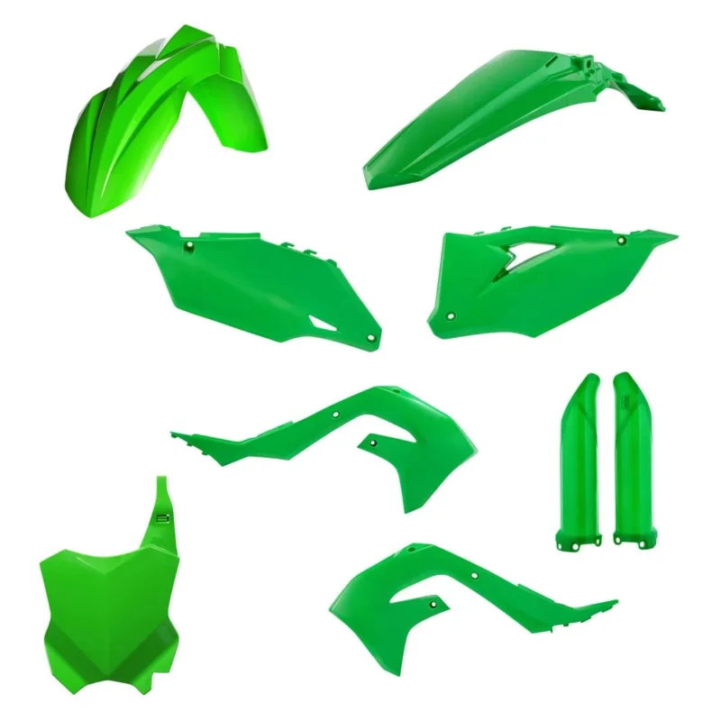 [ Acerbis ] Kit Plastique complet Full-Kit Kawasaki KX 250F 21-24, KX 450F 19-23, OEM 2024 Szuper akció