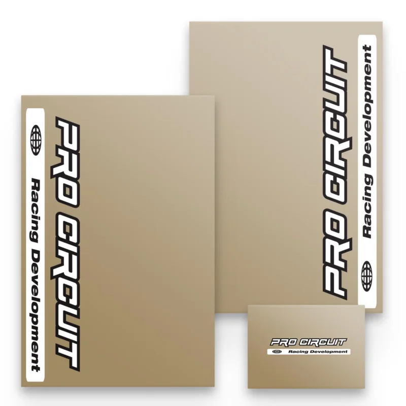 [ Maciag Offroad ] Autocollants de Protection de Fourche Pro Circuit, Blanc/Noir, Transparent Exkluzív ajánlat