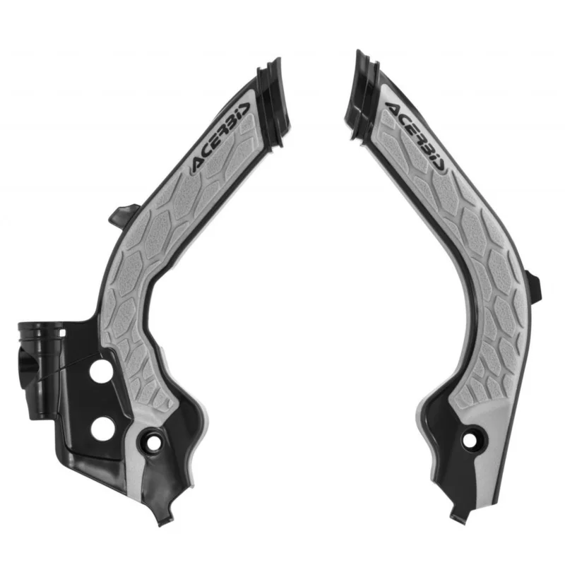 [ Acerbis ] Protections de Cadre Anti-Dérapante X-Grip Husqvarna FC/TC 19-, FE/TE 20-, Gas Gas 21-, Noir/Gris Olcsó