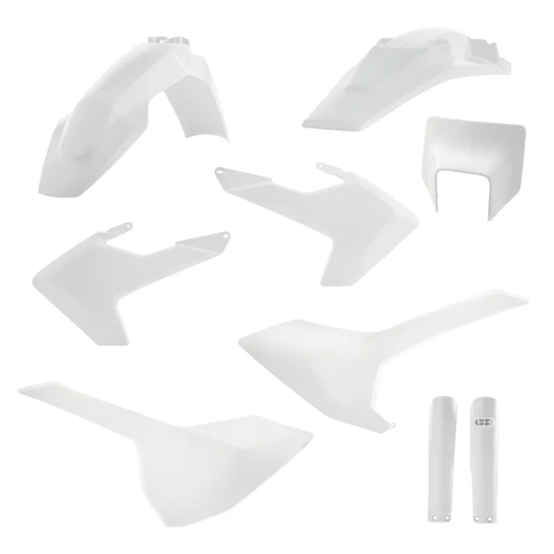 [ Acerbis ] Kit Plastique complet Full-Kit Husqvarna FE/TE/TX 17-19, Blanc Rendeld meg most