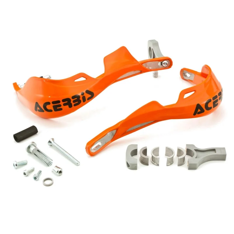 Prémium [ Acerbis ] Protège Mains Rally Pro Orange, Kit de Montage inclus