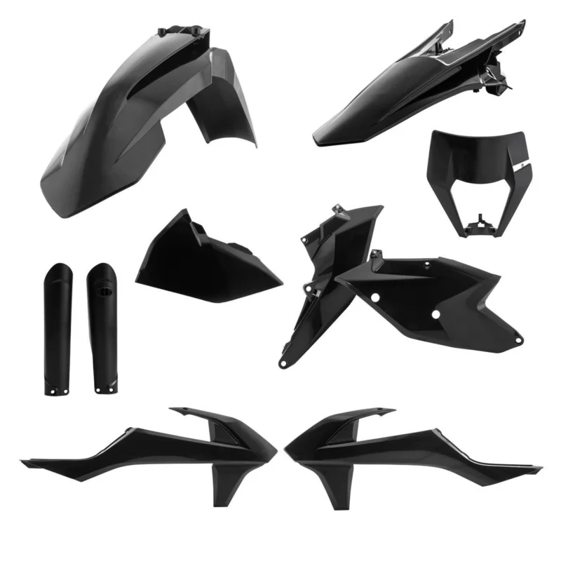 Vedd meg most [ Acerbis ] Kit Plastique complet Full-Kit KTM EXC/EXC-F 17-19, Noir