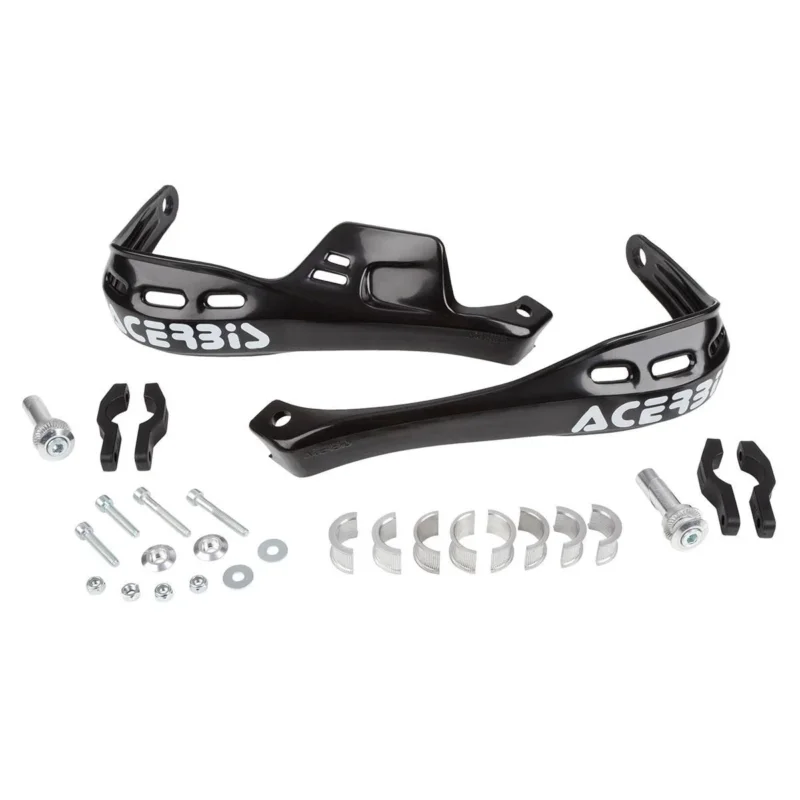 [ Acerbis ] Protège Mains Rally Brush Noir, Kit de Montage inclus Legnépszerűbb
