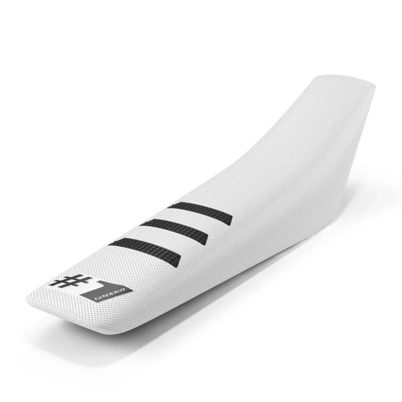 Bestseller [ Onegripper ] Housse de Selle Light Rib Blanc/Noir