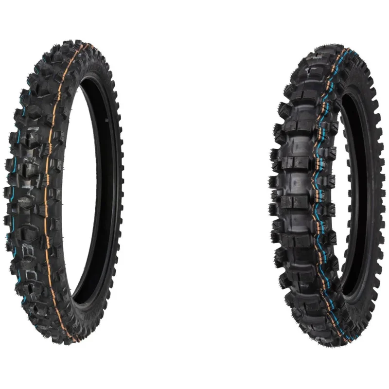 Nézd meg most [ Dunlop ] Set de pneus MX34 80/100-21 & 110/90-19