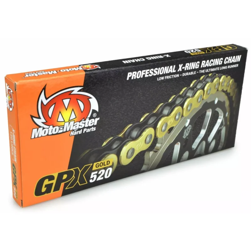 [ Moto-Master ] Chaîne MX GPX 520 pitch, Gold Rendeld meg most