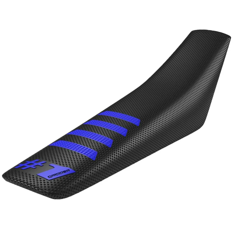 Kedvezményes ár [ Onegripper ] Housse de Selle Ribbed Noir/Bleu