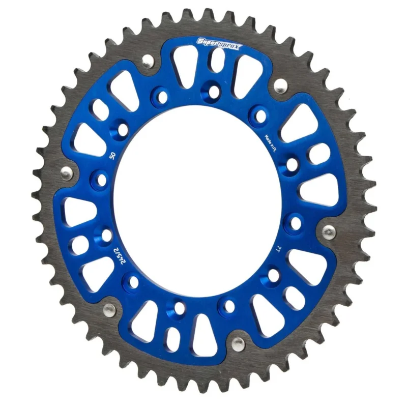 Biztonságos fizetés [ Supersprox ] Couronne Stealth Yamaha YZ 125/250, YZF 250/426/450, WRF 250/400/426/450, Bleu