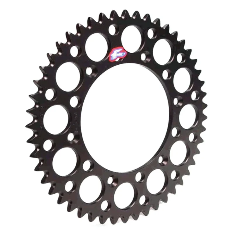 [ Renthal ] Couronne Honda CR 125/250/500, CRF 250/450, 520 Pas, Aluminium, Noir, 48-51 Dents Népszerű