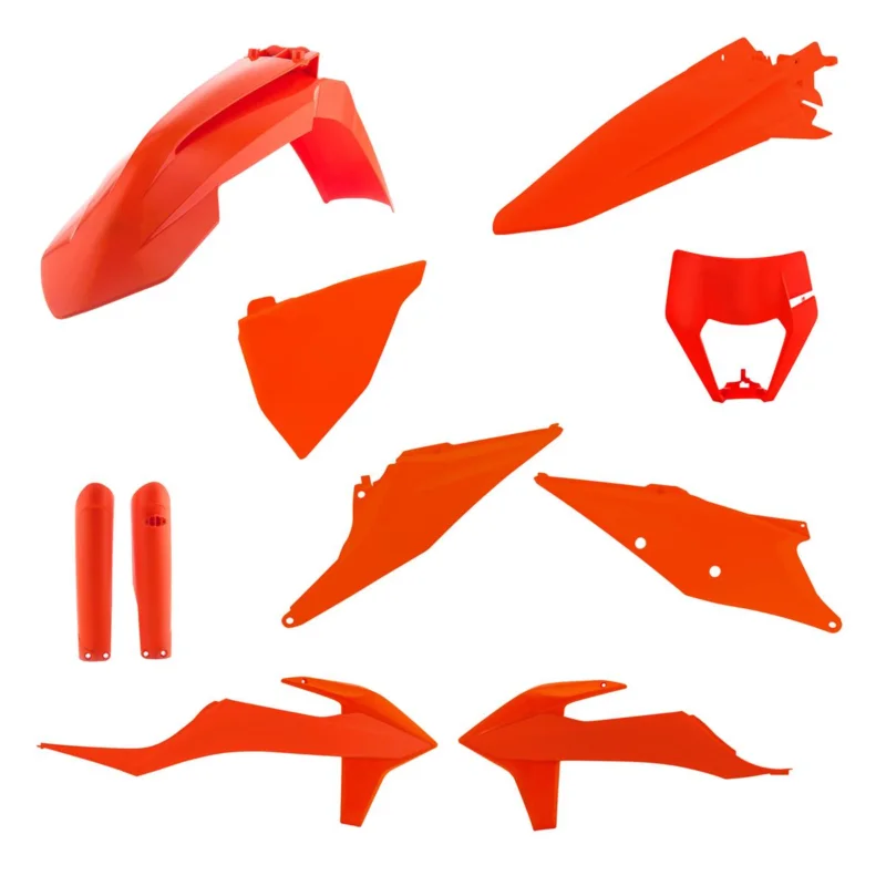 Végkiárusítás [ Acerbis ] Kit Plastique complet Full-Kit KTM EXC/EXC-F 20-, Orange