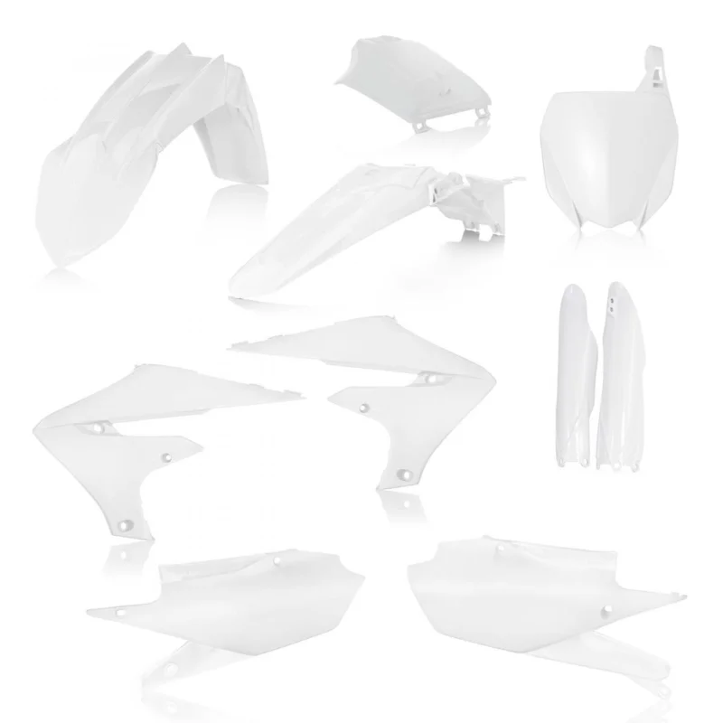 Legjobb ár [ Acerbis ] Kit Plastique complet Full-Kit Yamaha YZF 250 19-, YZF 450 18-, Blanc