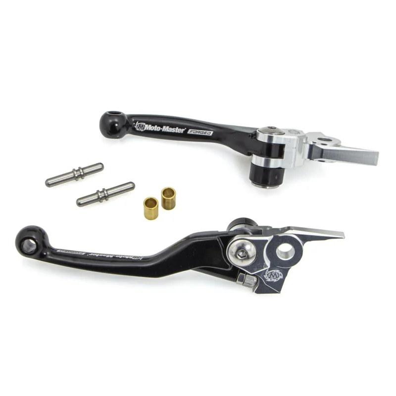 Azonnali szállítás [ Moto-Master ] Set de Levier de Frein et d’Embrayage Pivot MX Gas Gas MC 65/85, KTM SX 65/85, Husqvarna TC 65/85, Noir