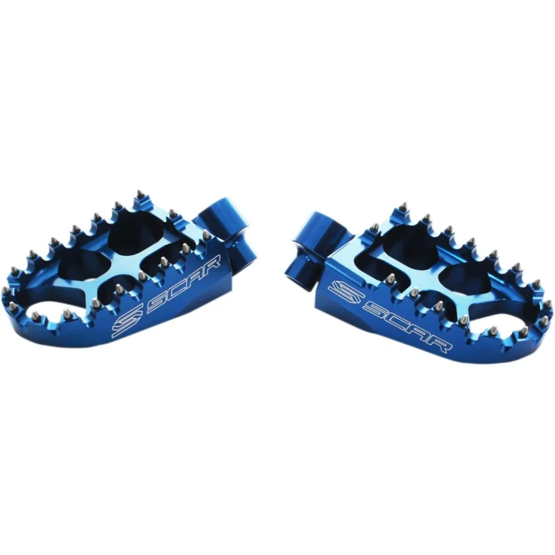 [ SCAR ] Repose Pieds Evolution Racing Husqvarna, KTM, Gas Gas, Bleu Olcsó