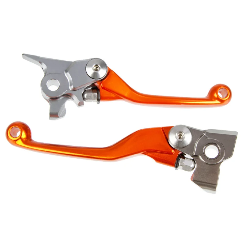 [ Zeta ] Set de Levier de Frein et d’Embrayage Pivot KTM SX/EXC 14-, Orange Korlátozott ajánlat