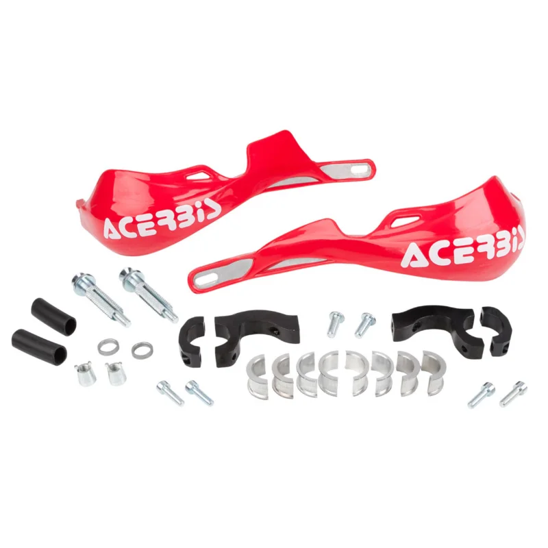Árengedmény [ Acerbis ] Protège Mains Rally Pro Rouge 00, Kit de Montage inclus