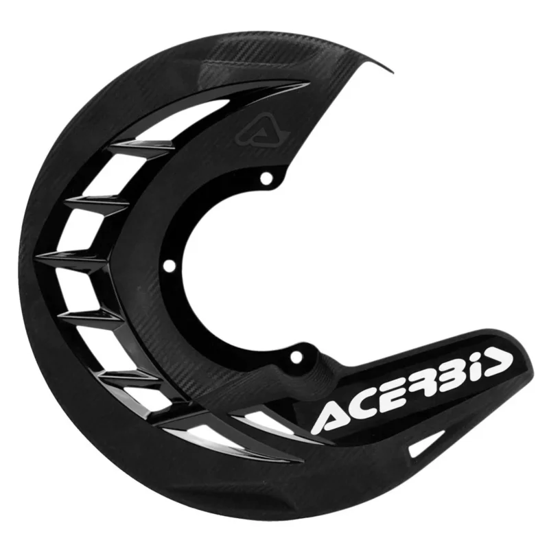 Expressz kézbesítés [ Acerbis ] Protège Disque de Frein X-Brake Noir, Avant